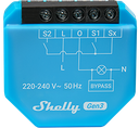 Smart SHELLY - Releu smart cu un canal pentru iluminat fara nul Gen3