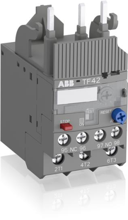 Releu monitorizare tensiune - Releu termic trifazat TF42-13 cu reglaj 10-13 A pentru protectia motoarelor