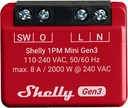 Smart SHELLY - Releu WiFi cu contorizare Shelly 1PM Mini Gen3