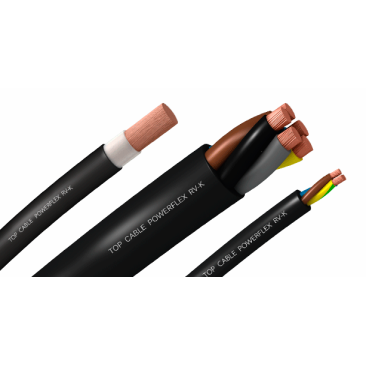 Cabluri energie joasa tensiune - cupru - Cablu RV-K 1x35 mm² 0.6/1kV – Cupru Flexibil, Energie și Distribuție | EnergoDepot