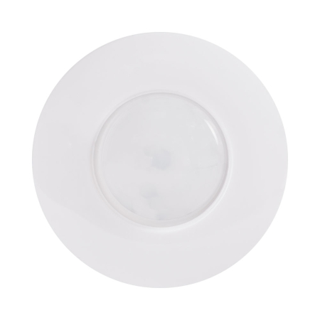 Protectie - Senzor de prezenta incastrat alb cu detectie 360 grade pentru iluminat interior