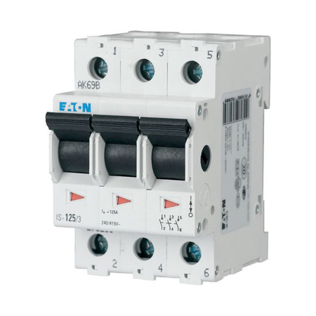 Separator sarcina - Separator de sarcina tripolar 25 A pentru sina DIN si tablou electric
