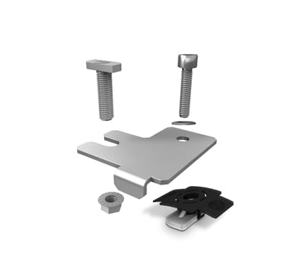 Structura - Set conector transversal SolidRail CrossConnector cu elemente de fixare