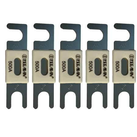 Invertoare - Siguranta fuzibila ANL 500A 80V pachet 5 bucati