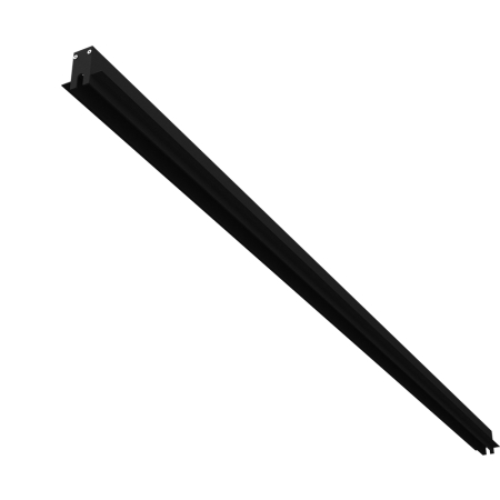 Sina magnetica incastrata neagra de 1 m pentru sistem de iluminat modular [0]