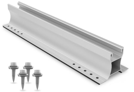 Structura - Sina MiniRail 60 pentru montaj panouri fotovoltaice pe tabla trapezoidala
