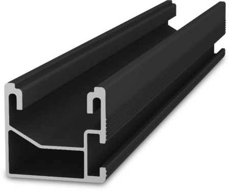 Structura - Sina de montaj fotovoltaic SingleRail 36 neagra 4400 mm