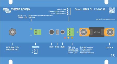 Accesorii Victron - Smart BMS CL 12 100 pentru baterii litiu 12 V