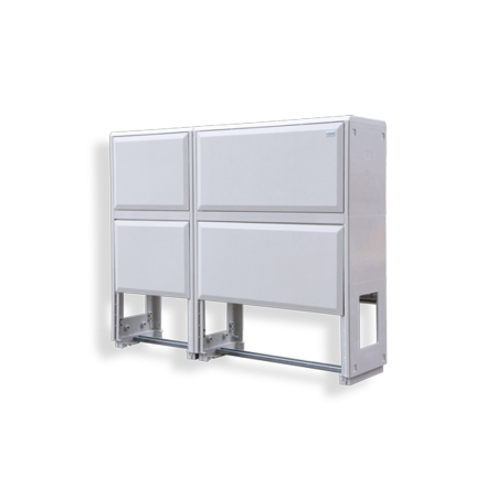 Tablouri sigurante echipat DC/AC - Soclu ingropat ZE MX3/1250 pentru tablou protectie pana la 276 kVA