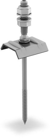 Structura - Solarfastener 8x80 M10x70 cu calota pentru lemn
