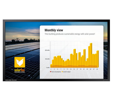 Accesorii - Display exterior Solarfox SF-600 55 inch