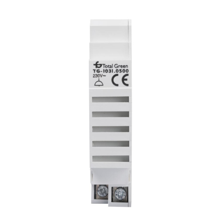 Protectie - Sonerie modulara 230 V cu 1 modul pentru montaj pe sina DIN in tablou electric