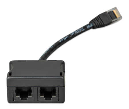 Invertoare - Splitter RJ45 cu cablu 15 cm si doua mufe mama