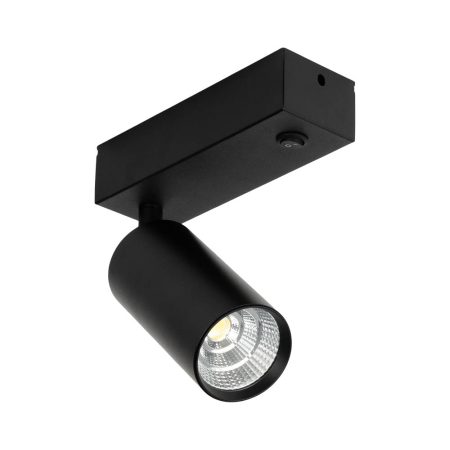 Spoturi LED - Spot aplicat LED negru 10W IP20 pentru iluminat interior