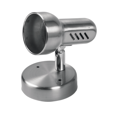 Spoturi LED - Spot bara aplicat din metal crom mat cu o dulie E27