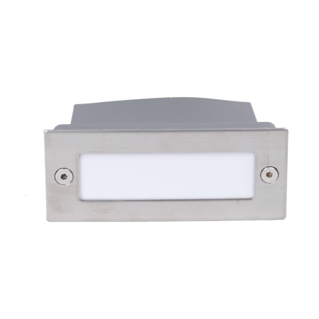 Corpuri iluminat exterior - Spot incastrat gri pentru exterior cu 12 LED-uri lumina calda 2700K si protectie IP65