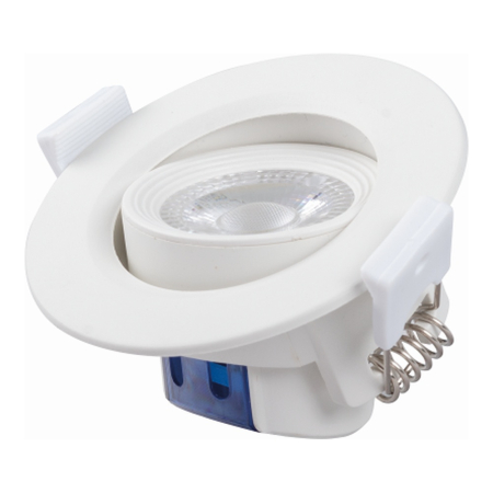 Spoturi LED - Spot LED incastrabil rotund alb 3W cu lumina calda 2700K