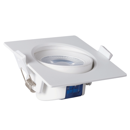 Spoturi LED - Spot LED incastrat patrat alb 3W 2700K pentru interior