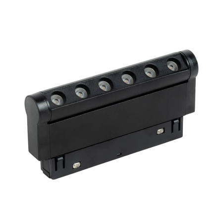Spoturi - Spot negru DOTS Slim reglabil de 6W pentru sina magnetica cu lumina neutra 4000K