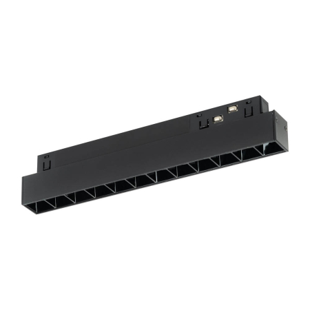Spoturi - Spot LED negru tip fagure fix pentru sina magnetica 12W 4000K IP20