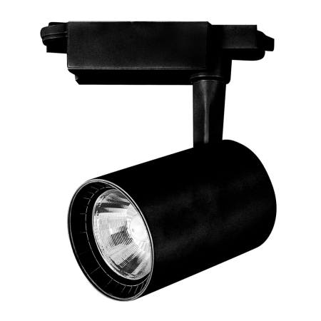 Spot LED negru pentru sina clasica 15W 3000K 1700 lm [0]