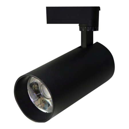 Spoturi - Spot LED negru pentru sina clasica 30W lumina calda 3000K 3150 lm