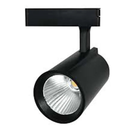 Spoturi - Spot LED negru pentru sina clasica cu lumina rece