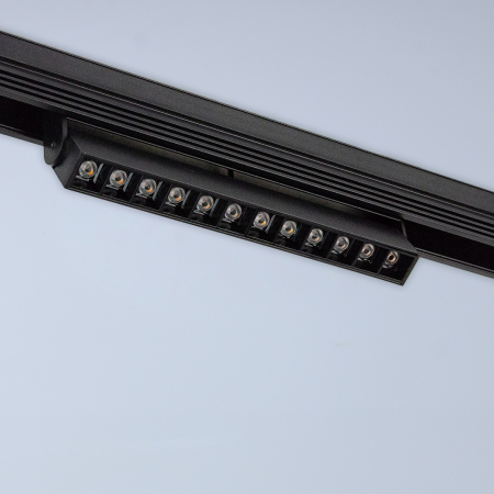 Spoturi - Spot LED negru pentru sina magnetica cu lumina neutra 4000 K