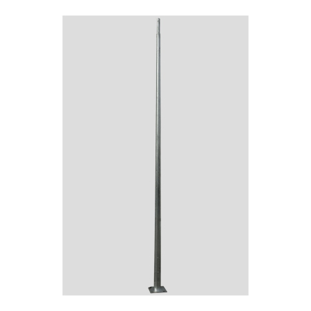 Stalpi de iluminat - Stalp octogonal cu flansa pentru iluminat exterior cu inaltime de 4 m