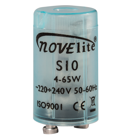 Surse de iluminat - Starter alb pentru tub fluorescent 4-65W destinat corpurilor de iluminat cu tub de 36W