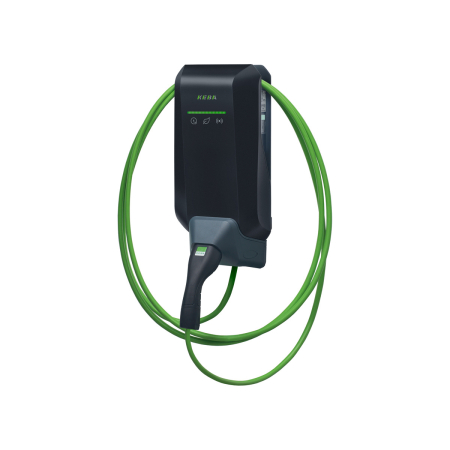 Statii de reincarcare KEBA - Statie de incarcare KEBA KeContact P40 negru 11 kW - cablu Type 2 6 m, WLAN, RFID, Bluetooth
