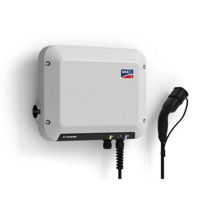 Statii de reincarcare SMA - Statie de incarcare SMA EV Charger 22 - 22 kW, cablu Type 2 5 m, LAN, WLAN