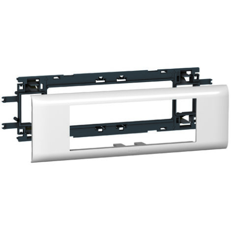 Suport aparataj alb pentru 6 module Mosaic destinat canalului cablu DLP S 100x50 mm [1]