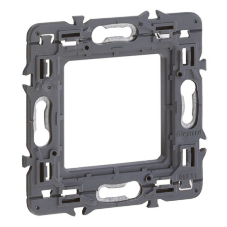 Modular - Suport metalic de montare pentru 2 module aparataj Mosaic