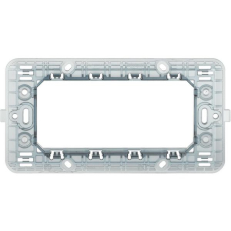Modular - Suport montare 4 module standard italian pentru aparataj modular