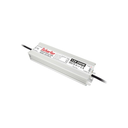Surse de iluminat - Sursa alimentare LED 200W 12V DC IP67 cu carcasa din aluminiu