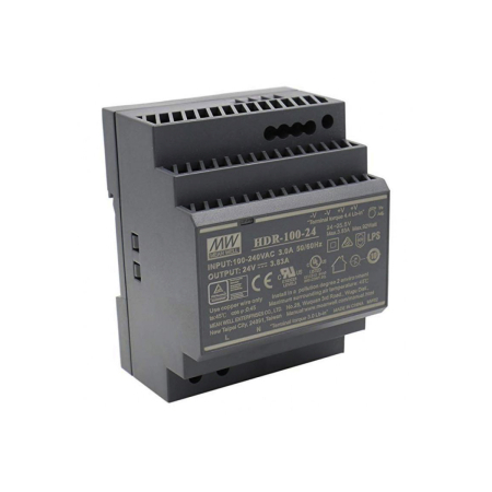Accesorii - Sursa alimentare MEAN WELL pe sina DIN HDR-100-24, 24V 3,83A