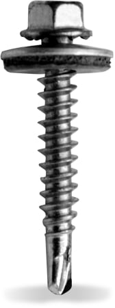 Structura - Surub autoforant 6x75 cu saiba de etansare pentru SpliceFoot