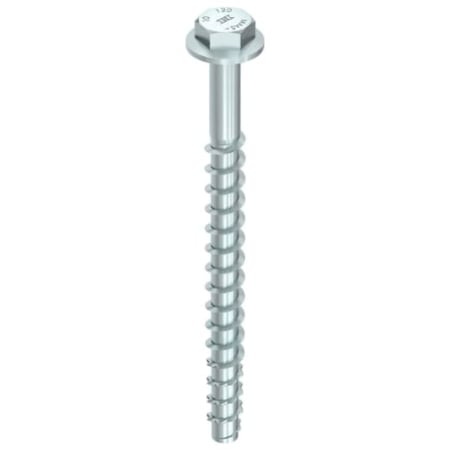 Structura - Surub beton Multi Monti 7,5 x 60 cu cap hexagonal si saiba