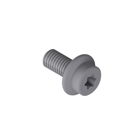 Structura - Surub cap cilindric M8x16 A2 TX40 cu flansa si dinti de blocare, AeroFix - set 100 buc