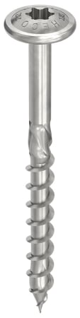 Structura - Surub pentru lemn Heco Topix Plus 8x200 cu cap plat si antrenare T40