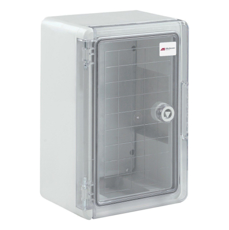 Cutie ABS - Tablou modular ABS transparent 60 module IP65 cu usa transparenta