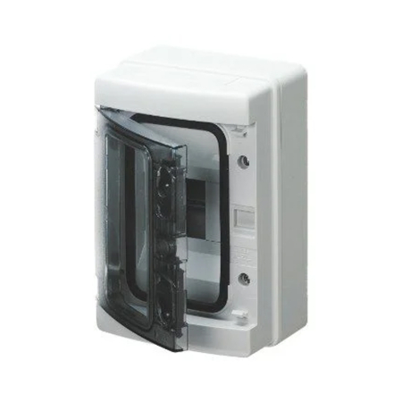 Trasee electrice - Tablou plastic aplicat cu 4 module DIN si protectie IP65