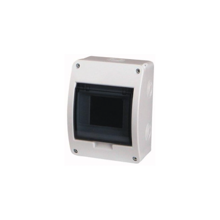 Trasee electrice - Tablou electric aparent din plastic cu 5 module si usa transparenta