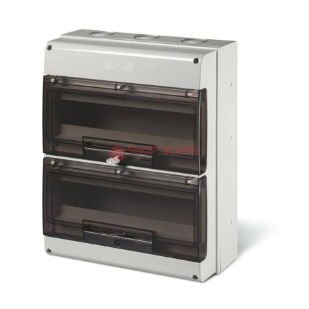 Trasee electrice - Tablou electric aparent gri cu protectie IP66 pentru 32 module DIN