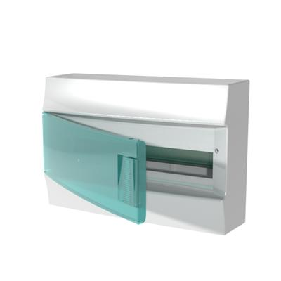 Trasee electrice - Tablou electric aplicat IP41 cu 18 module si usa transparenta