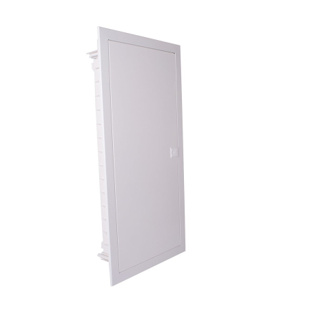 Tablou metalic - Tablou electric incastrat cu usa metalica alba si 60 module