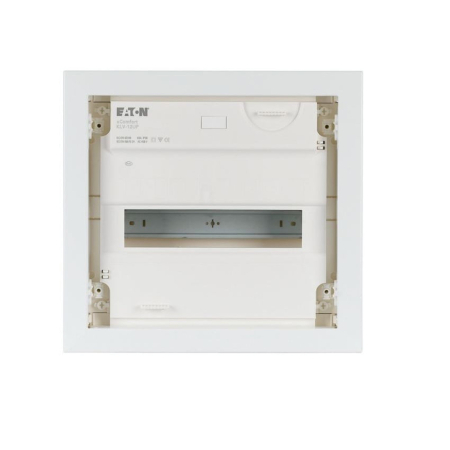 Tablou metalic - Tablou electric incastrat cu usa metalica plata si un rand de module