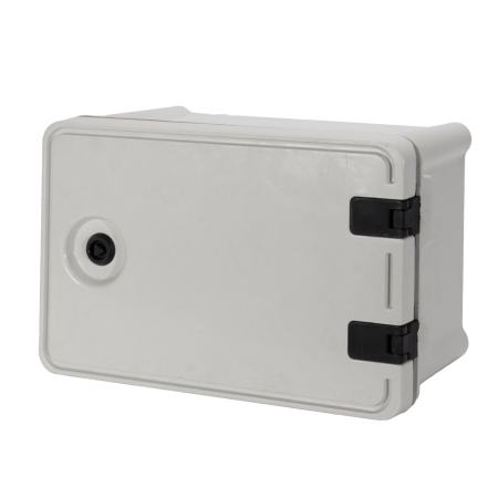 Trasee electrice - Tablou electric din poliester alb pentru montaj aparent format 22x33x17