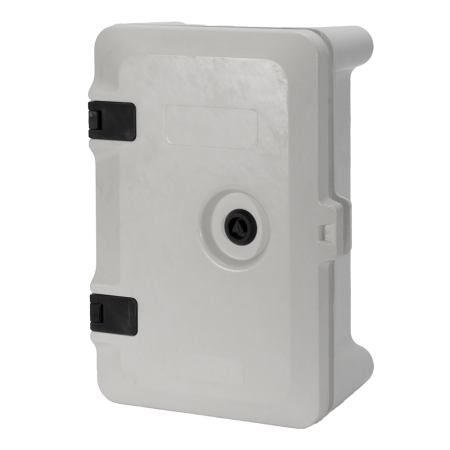 Trasee electrice - Tablou electric din poliester gri 25x30x17 mm cu protectie IP65